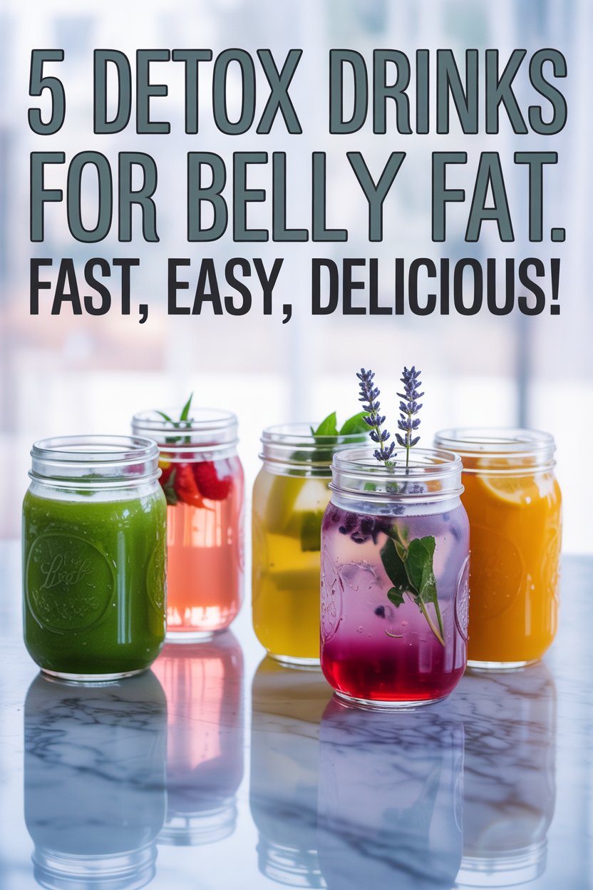 belly fat detox drinks recipes