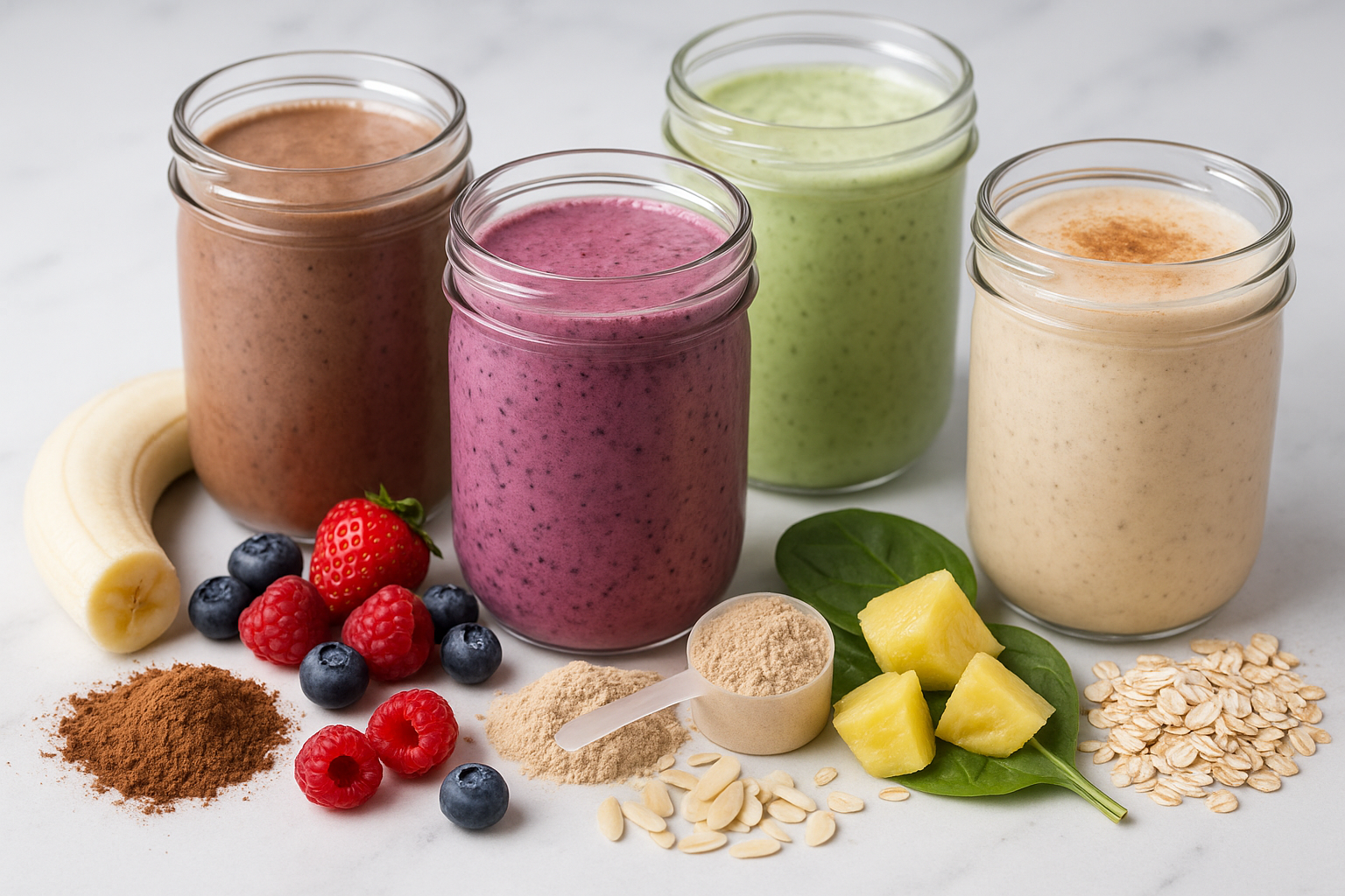 weight loss smoothies with protein powder