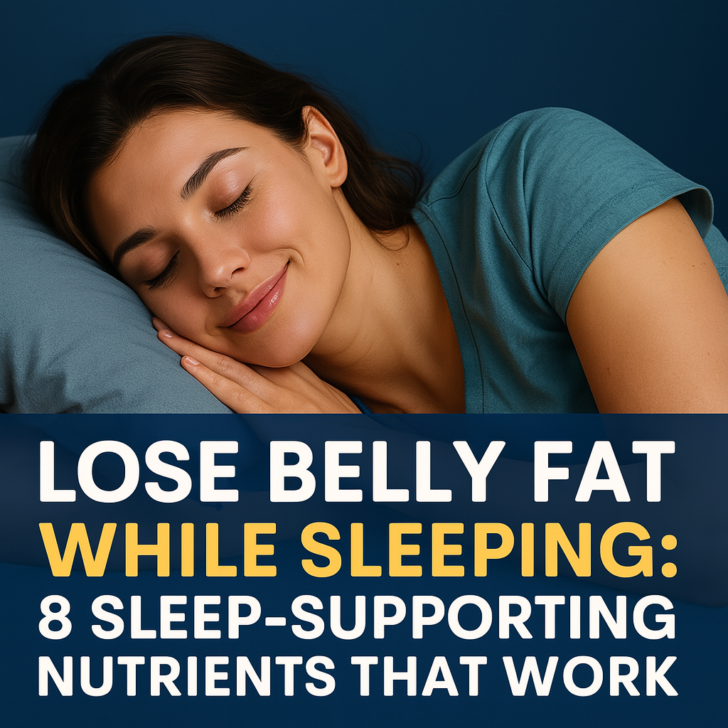 lose belly fat while sleeping