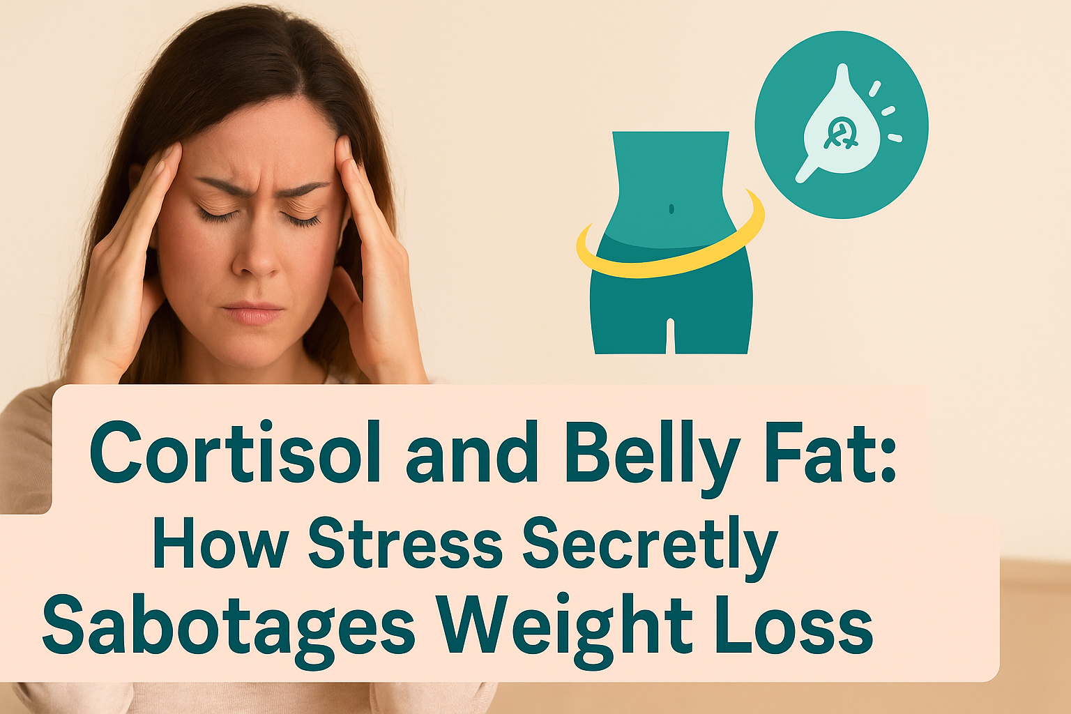 cortisol and belly fat women