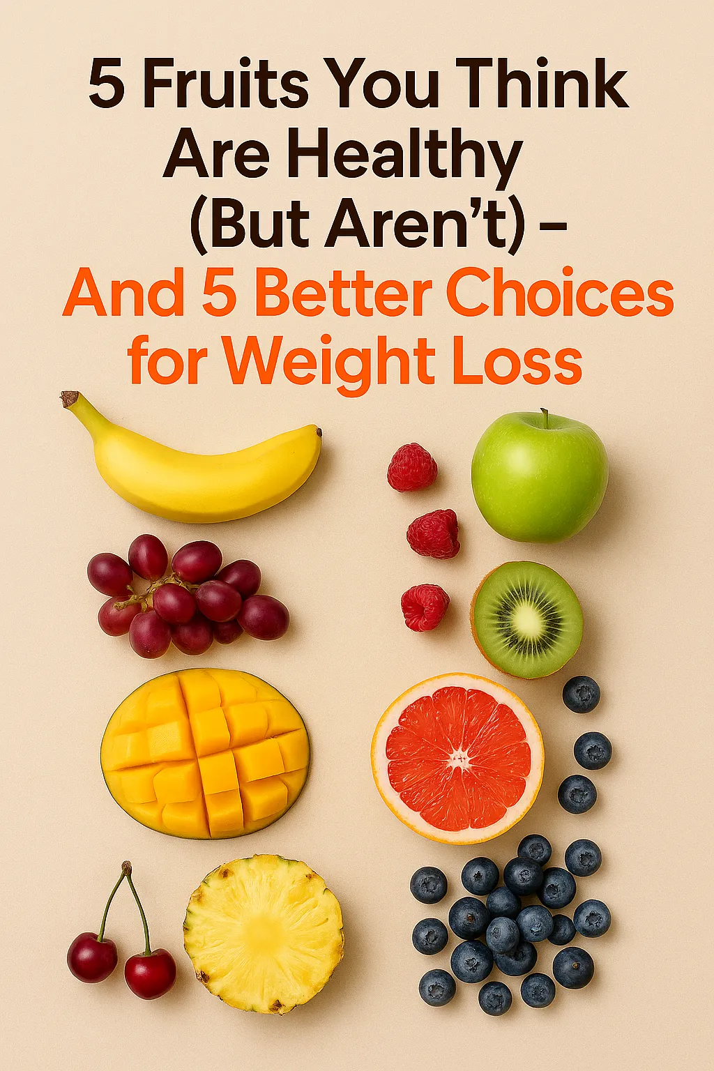 fruits with high sugar levels