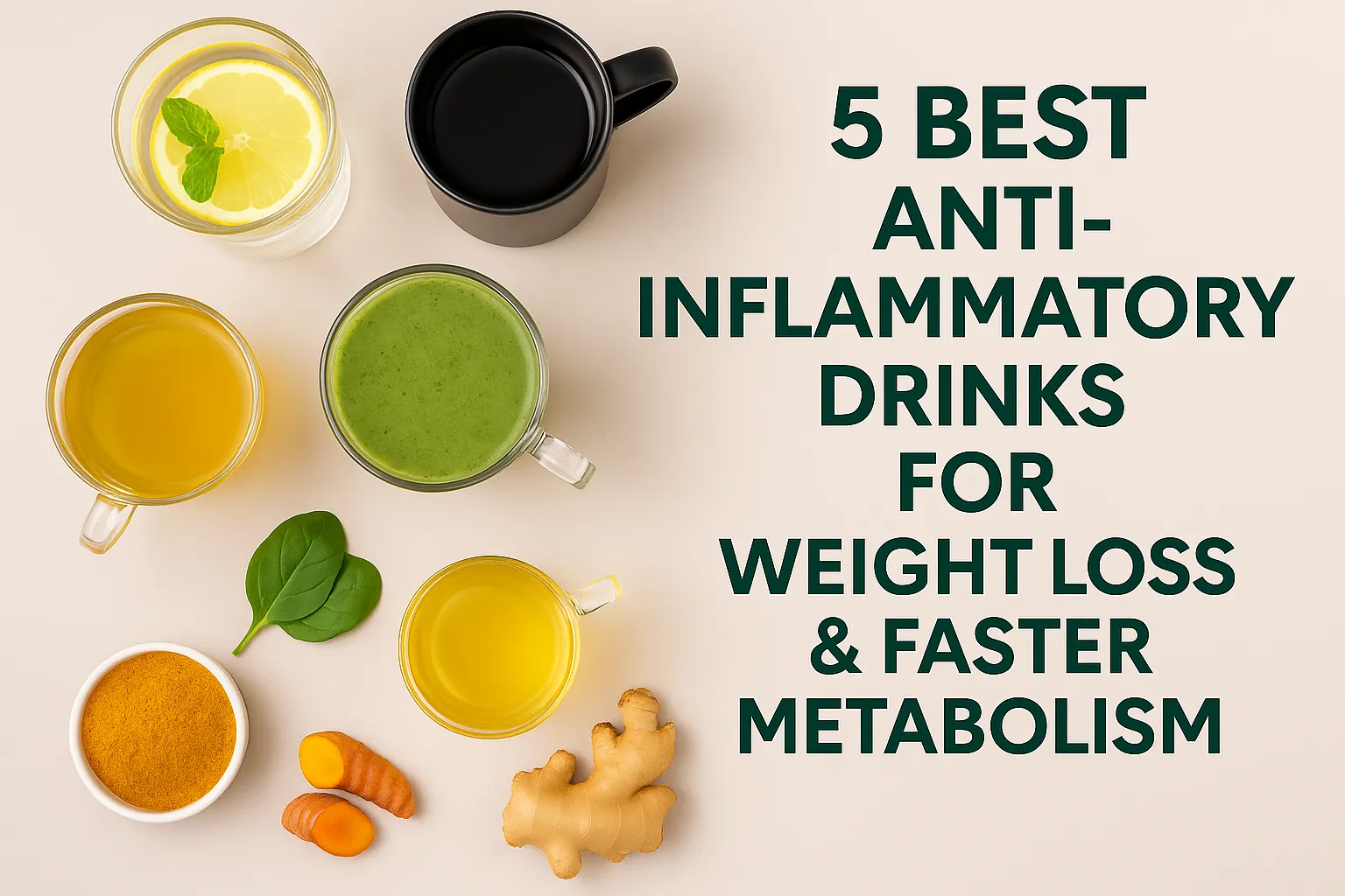 best anti-inflammatory drinks for weight loss
