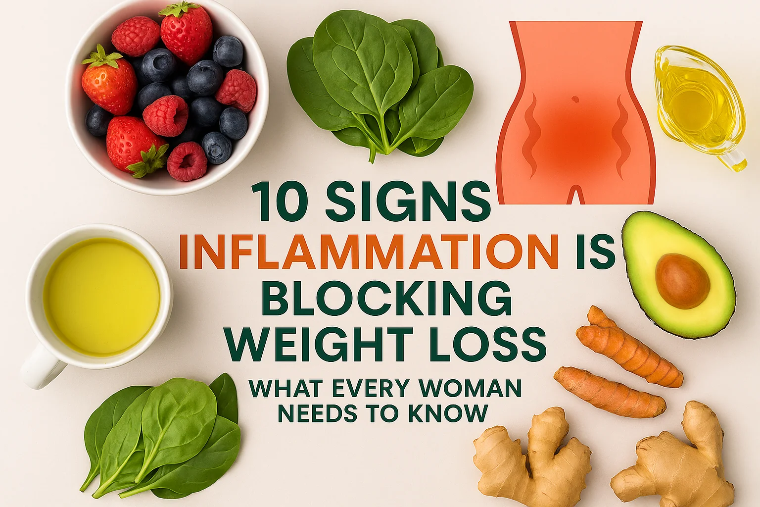 signs of inflammation weight loss