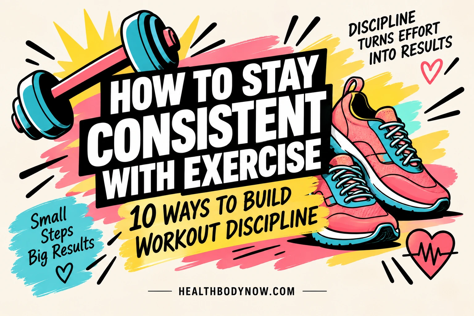 How to stay consistent with exercise